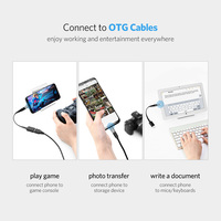 Elough USB3.0 typ C Adapter Micro USB C OTG Adapter żeński dla Macbook iPad Samsung Xiaomi Poco Huawei OTG typ C na USB dostosuj 5
